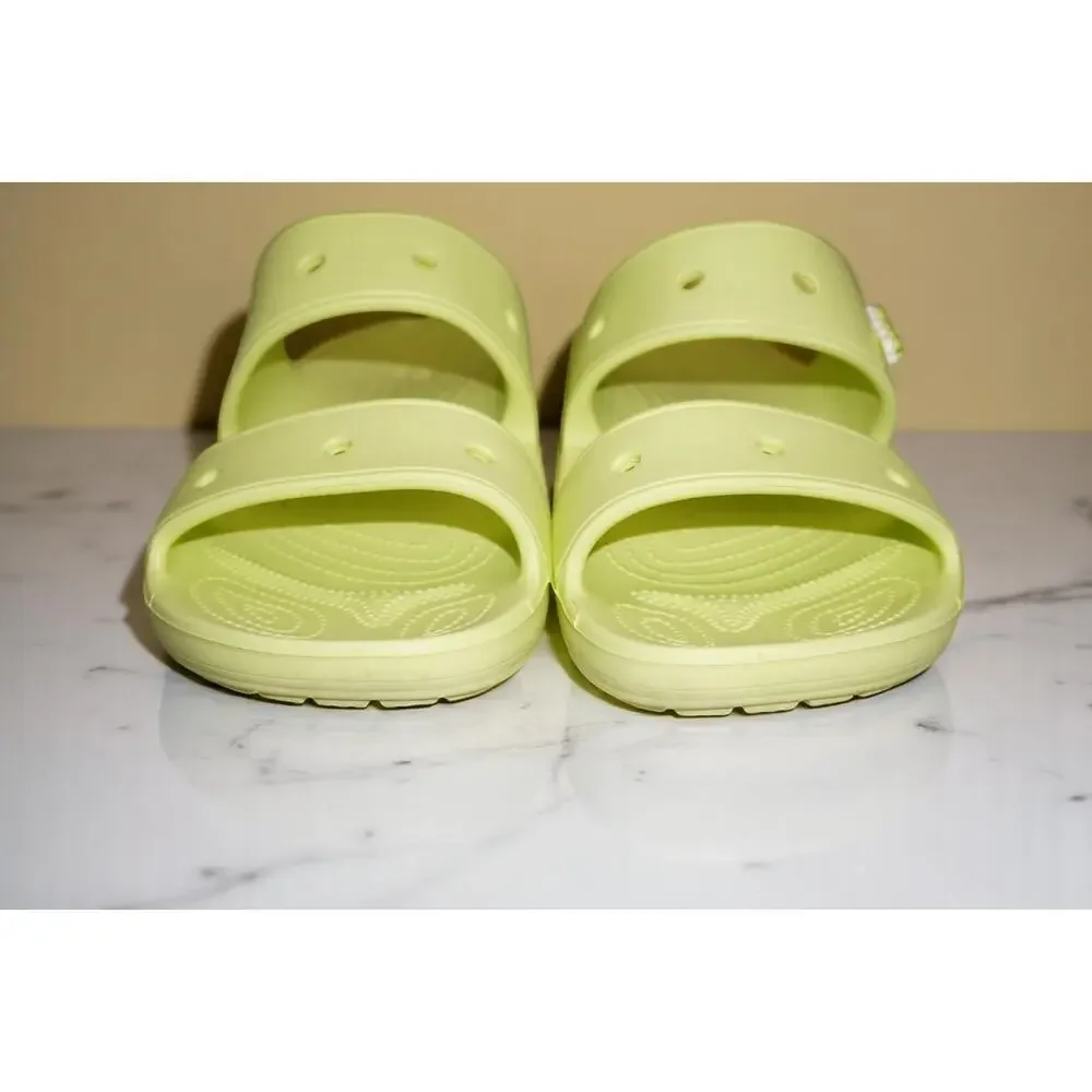 Crocs Classic Sandals Slides Lime Zest Green Men Size 12 / Women Size 14 NWOT
